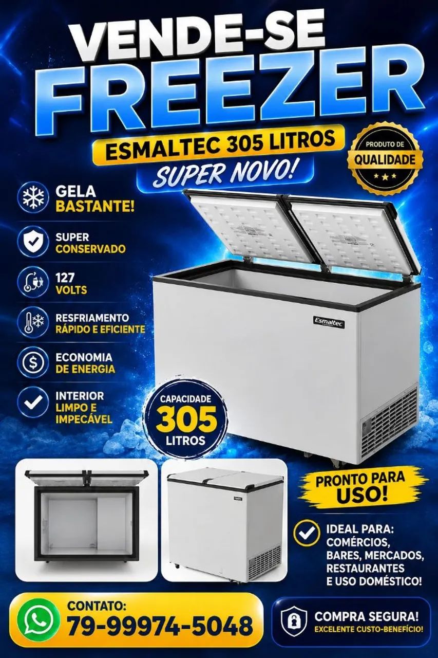 Vende-se freezer 