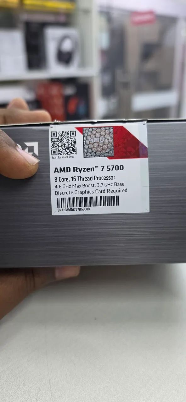 Processador Ryzen 7 5700 Novo - Foto 2