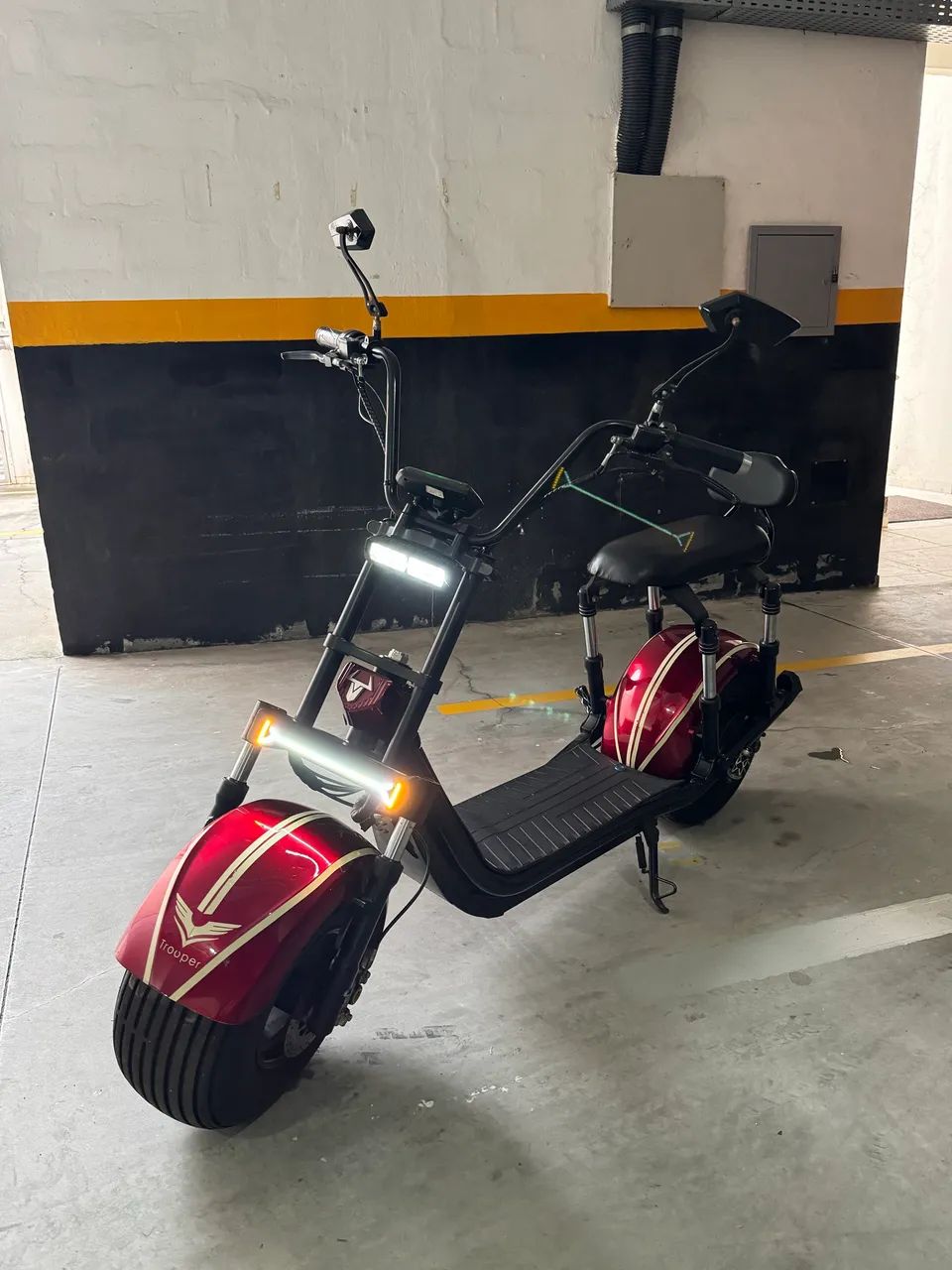 Scooter Elétrica 2000w Vermelha