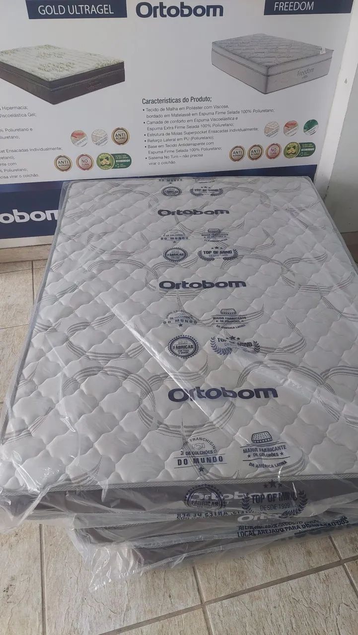 Colchão D33 Ortobom Casal Fit D33 - Foto 4