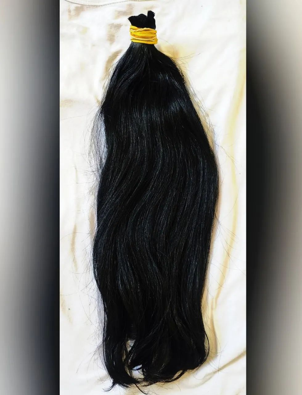 Cabelo Humano Liso - cor preto - Foto 2