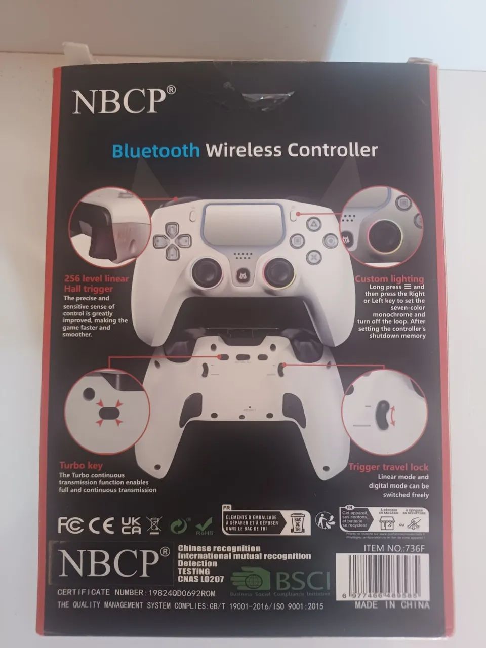 Controle novo para ps5 e pc - Foto 2