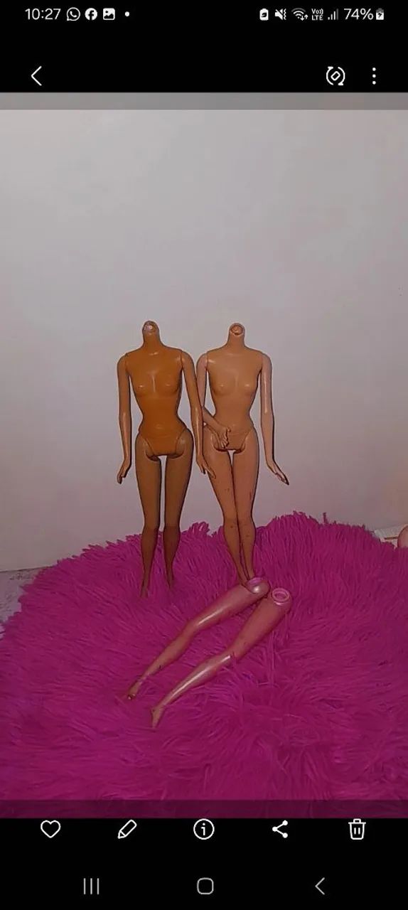 Boneca barbie cadeiras e mesa - Foto 3