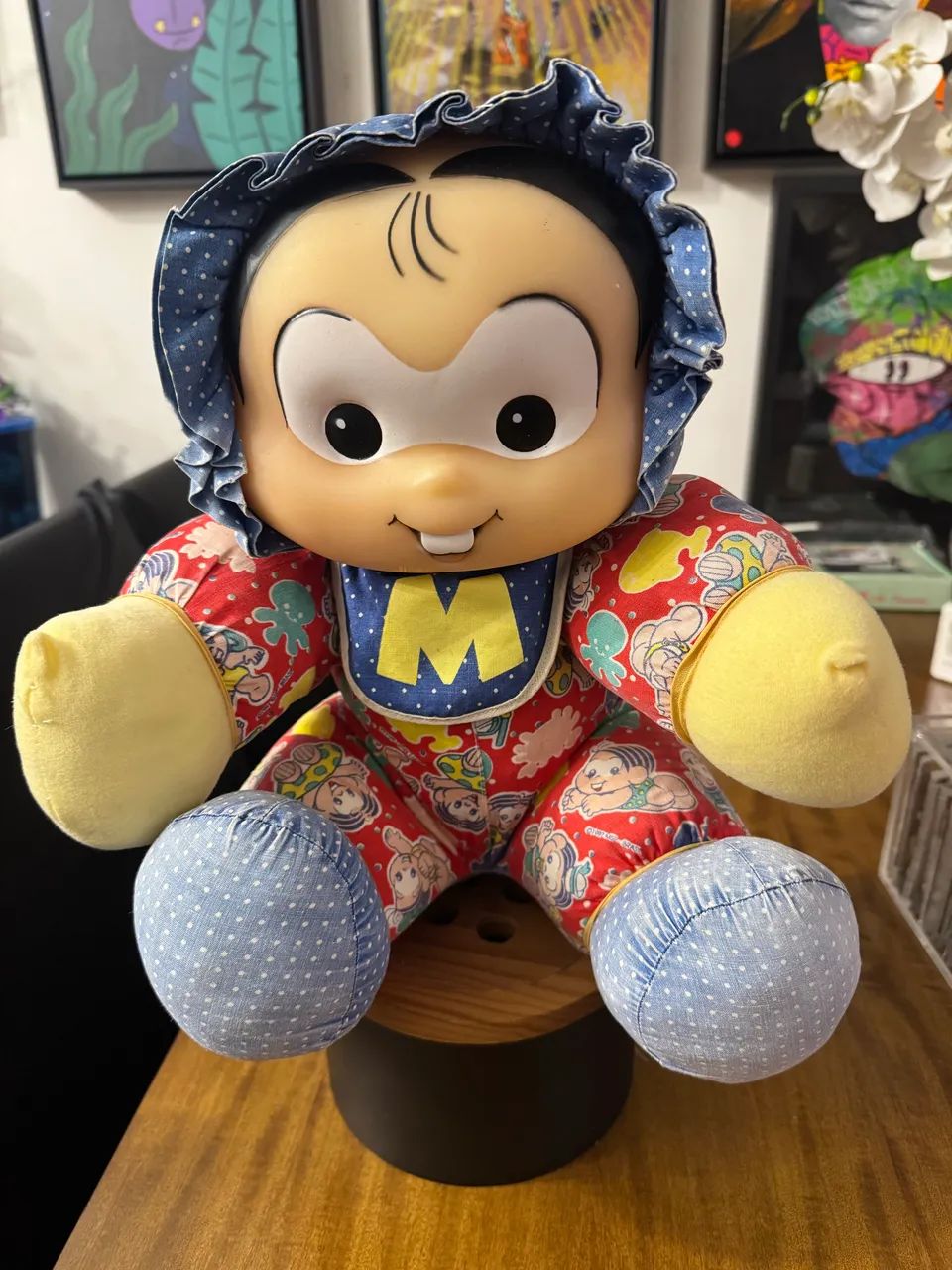 Boneca de turma da monica