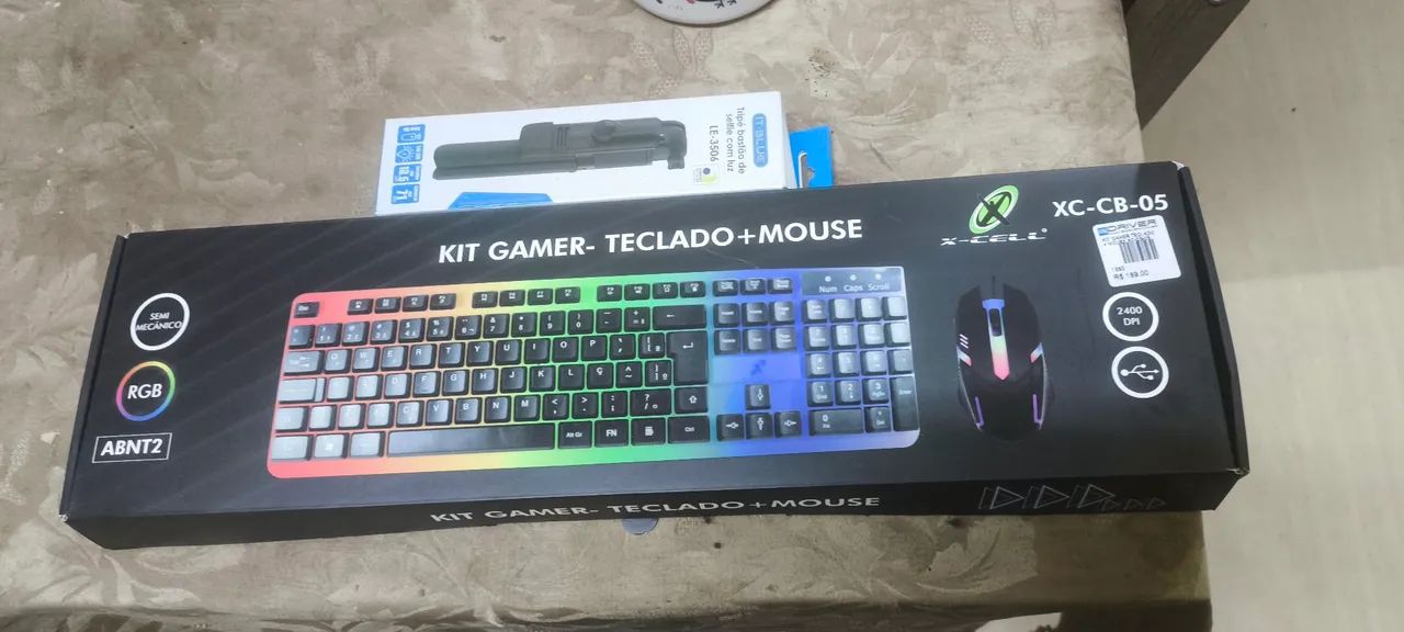 Teclado e mouse gamer - Foto 2