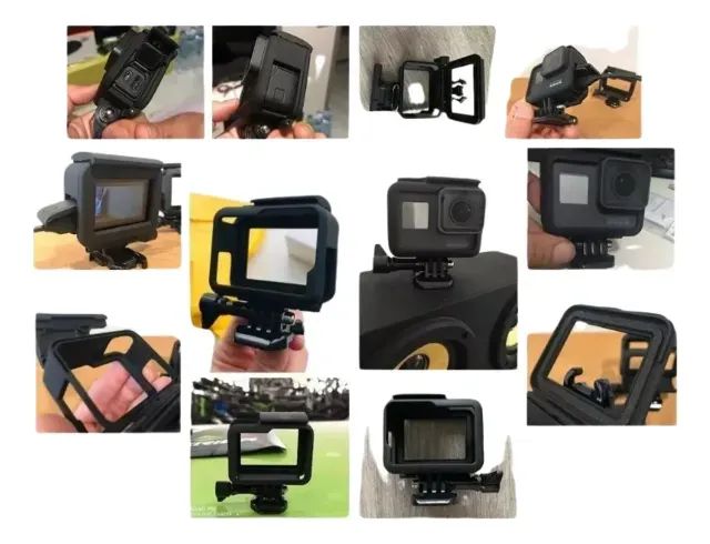 Case Armação Moldura Frame anti impacto Para Gopro Hero 5-6-7  - Foto 2