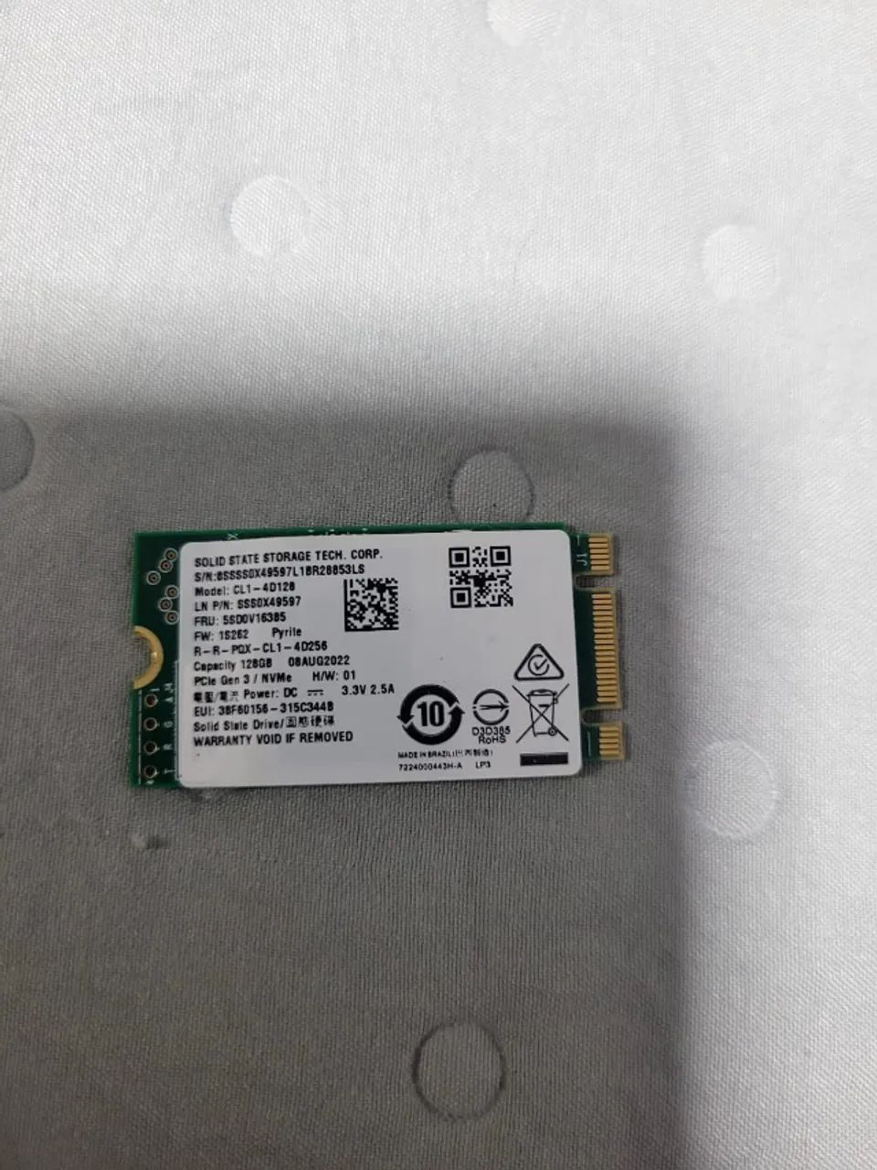 NVME 128gb