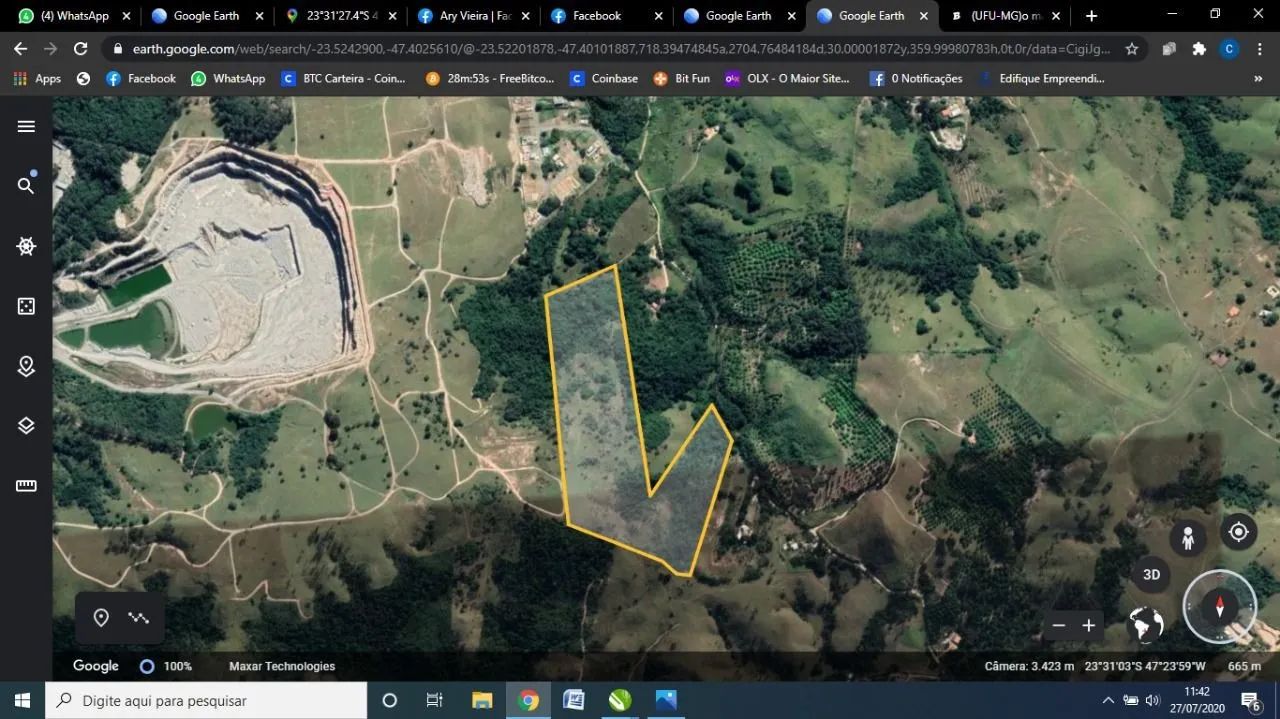 ÁREA DE TERRENO CAPUTERA 178.400m2 - Foto 2
