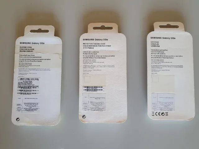 Kit com 3 capas Originais Samsung para Galaxy S10e - Foto 2