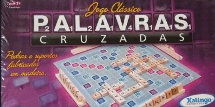 Jogo de Tabuleiro - PALAVRAS CRUZADAS.(NOVO)