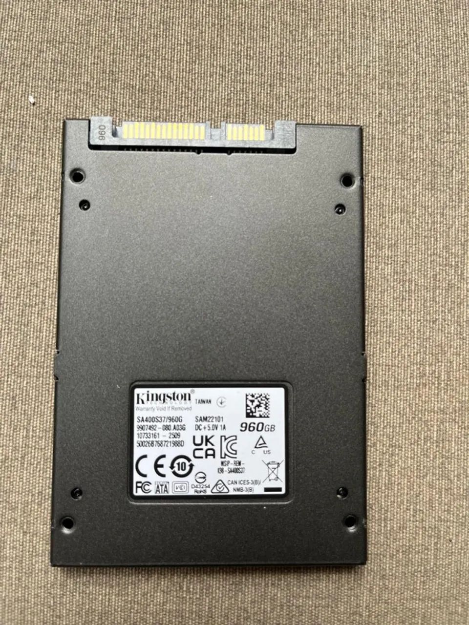 SSD Kingston 960GB - Funcionando Perfeitamente - Foto 2