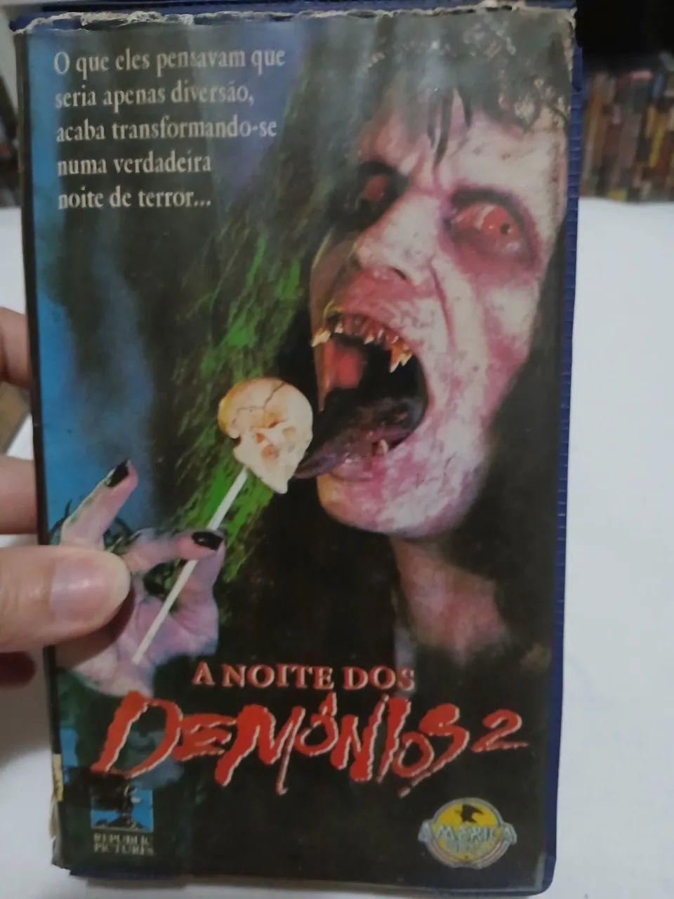 Vhs noite dos demonios 2 terror raro
