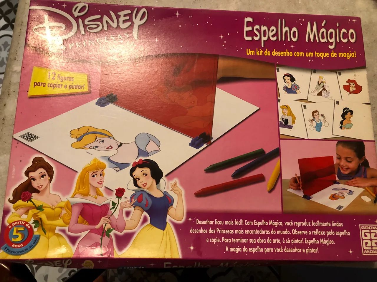 Espelho Mágico Princesas Disney