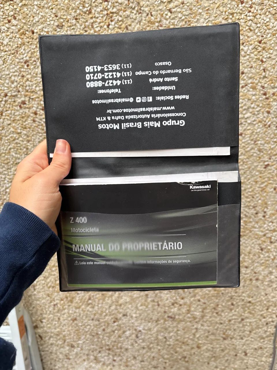 Manual do Proprietario Moto Kawasaki 2022 Z400 - Peças para motos
