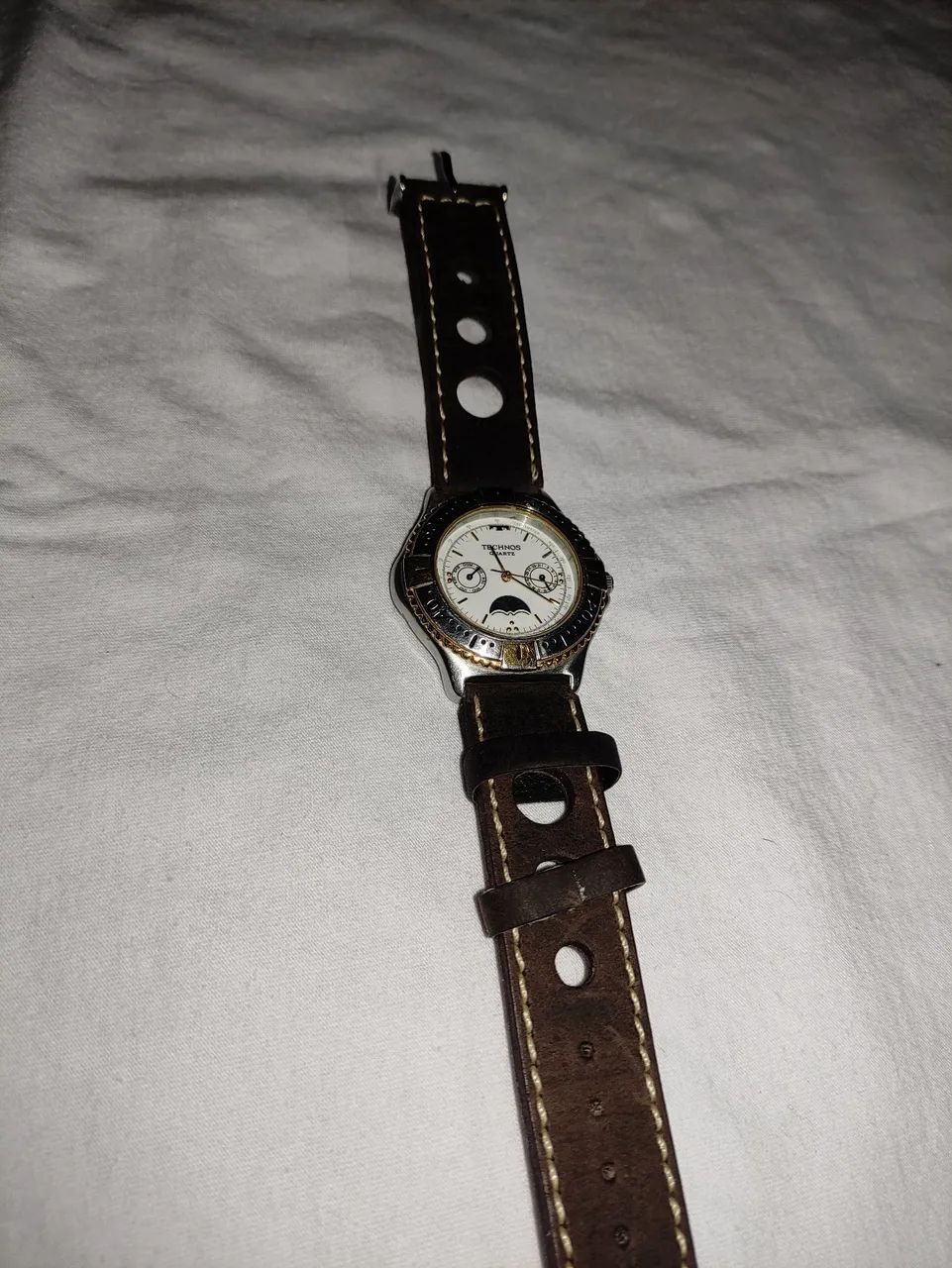 Tecnnos moonphase pulseira rally - Foto 4