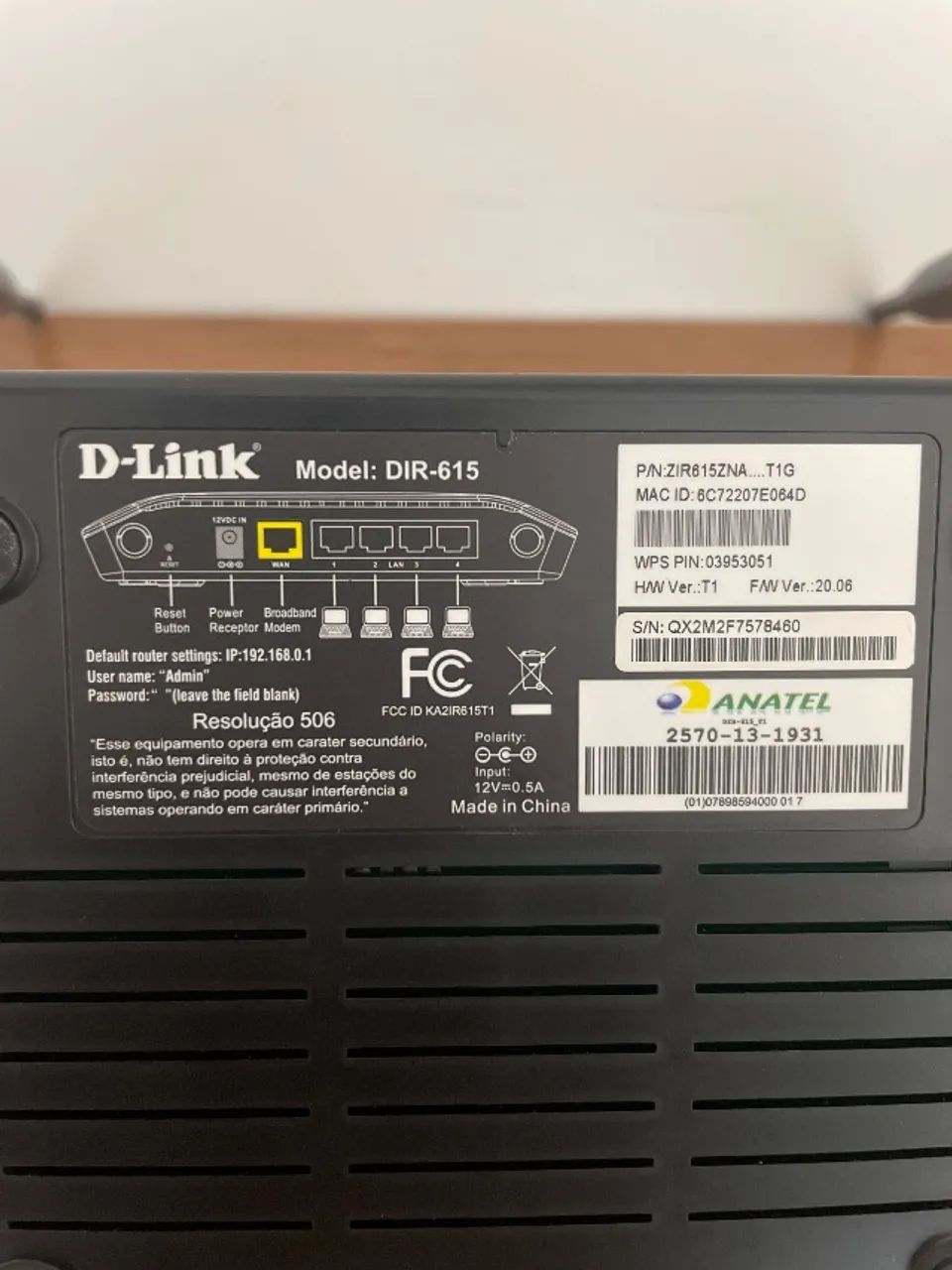 Roteador D-Link modelo DIR-615 - Foto 2