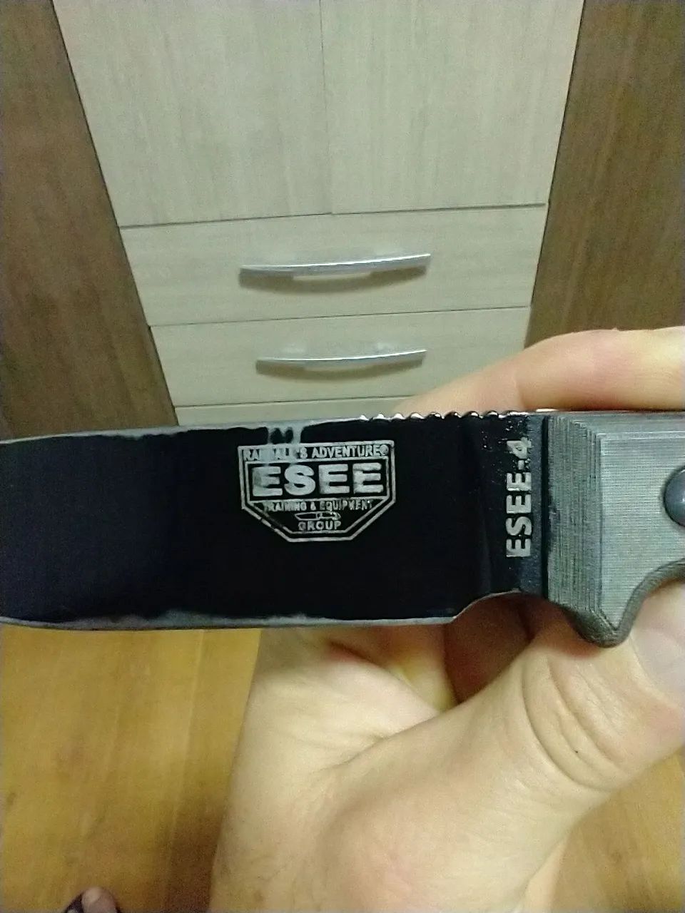 faca marca : esee knives modelo 4   - Foto 4