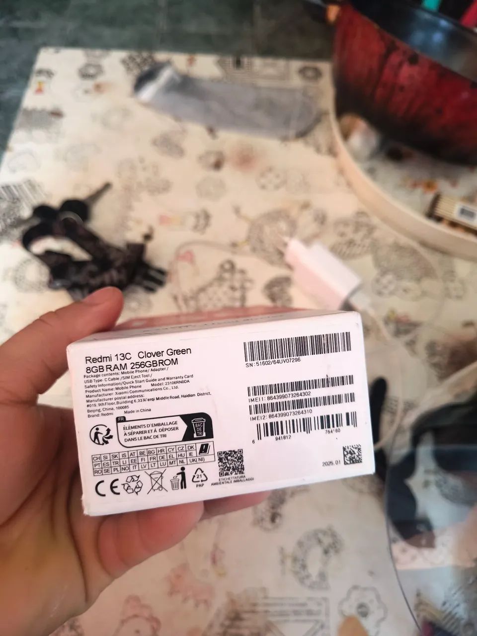 Vendo celular na caixa redmi 13c 256GB 12 de ram