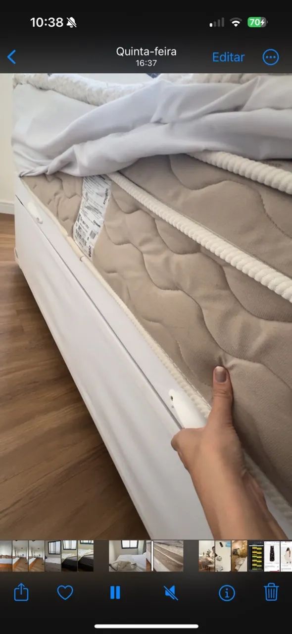 Cama box de casal baú Ortobom  - Foto 2