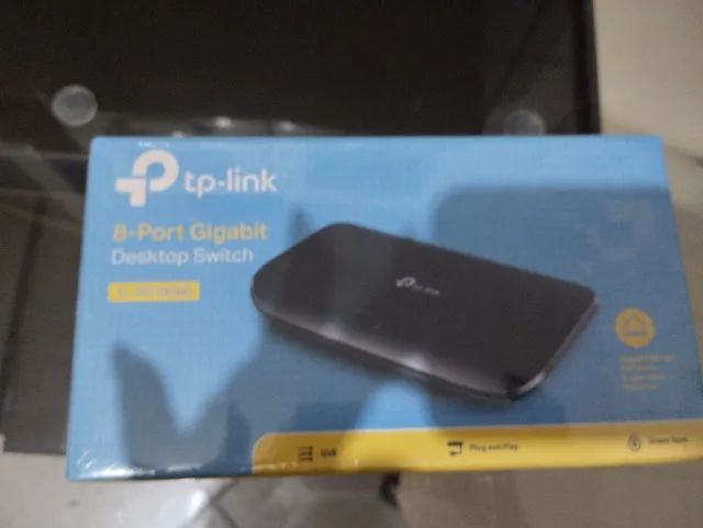 (Cód 086) Switch Gigabit de Mesa de 8 Portas da TP-Link - Foto 4