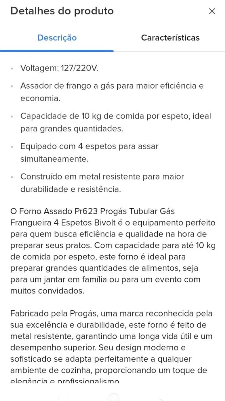 Assadeira de frango  - Foto 3