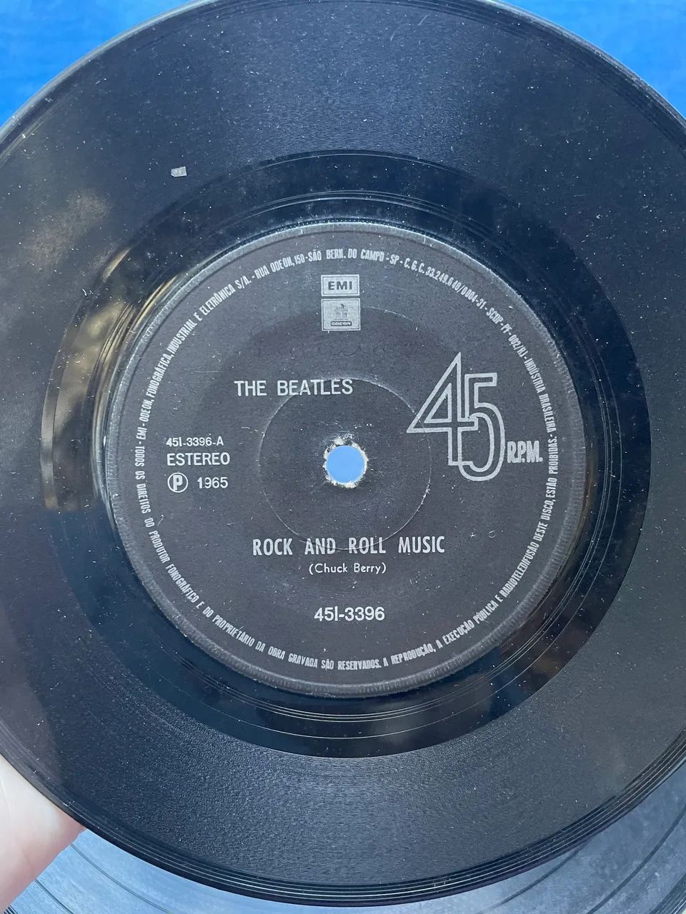 Lp compacto The Beatles com detalhe  - Foto 2