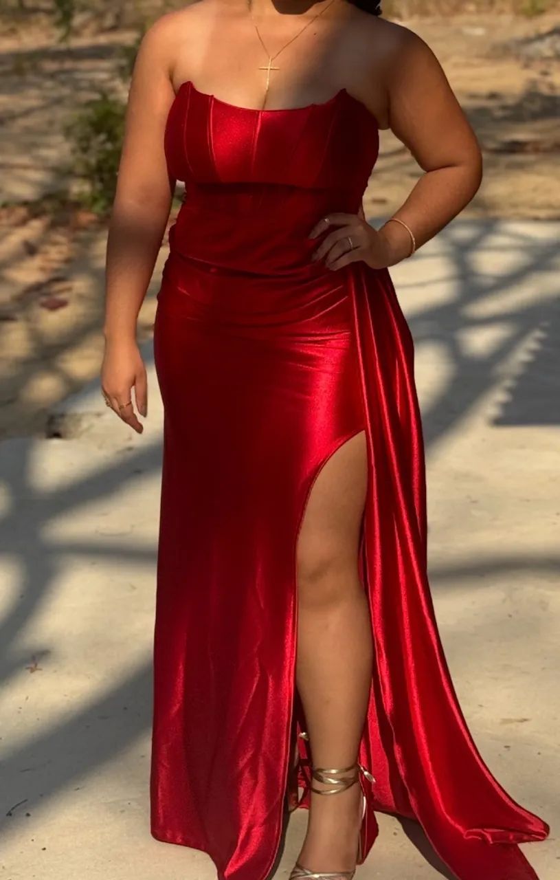 Vestido de festa vermelho  - Foto 2