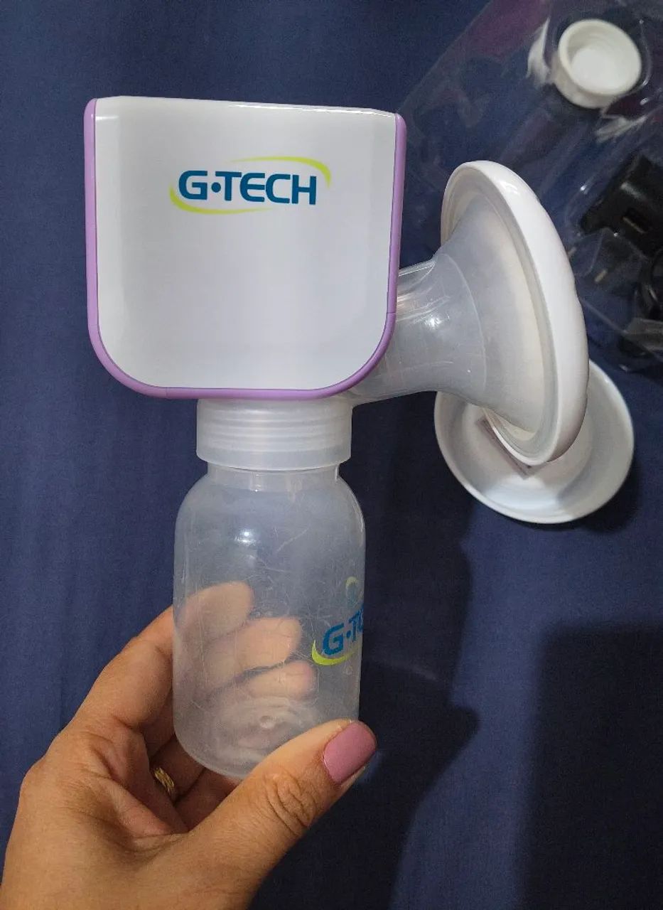 Bomba Tirar Leite Automática Smart G-Tech - Foto 3
