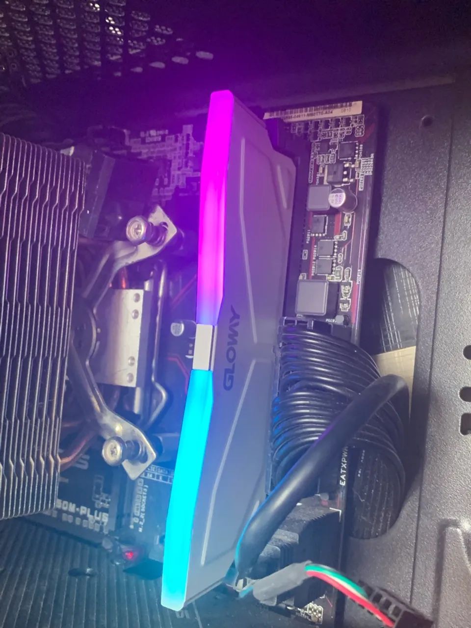 Memória ram 8gb ddr4 glowy com led - Foto 3
