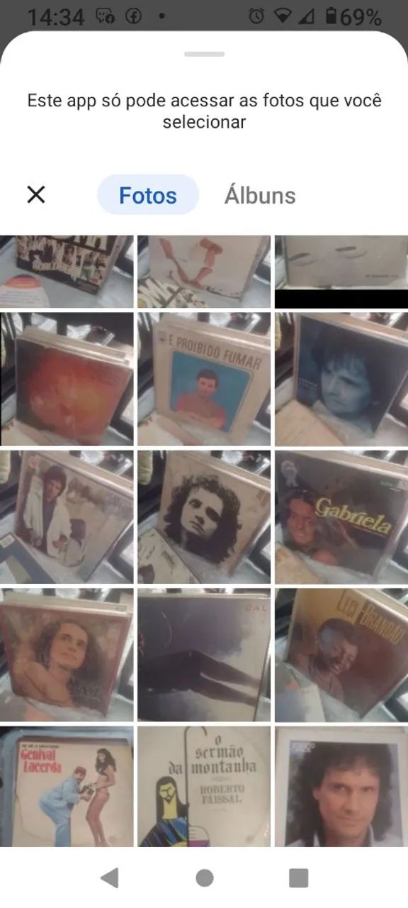 Discos de vinil se