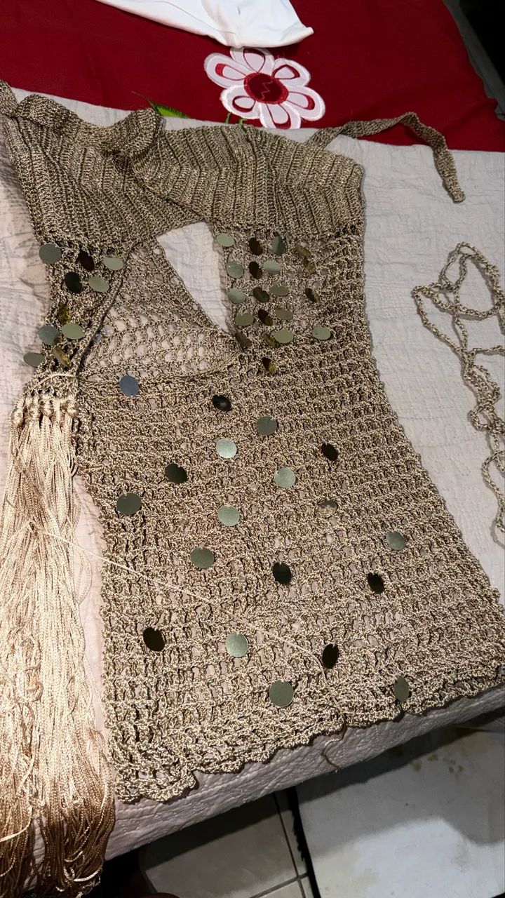 Vestido crochê - Foto 2