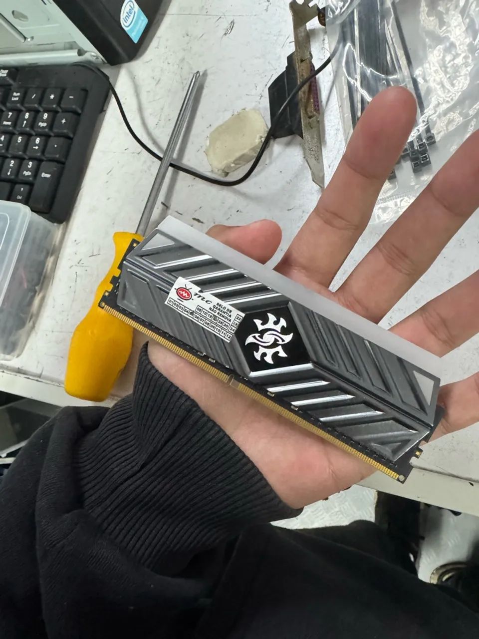 Memória ram xpg ddr4 3200mhz - Foto 3