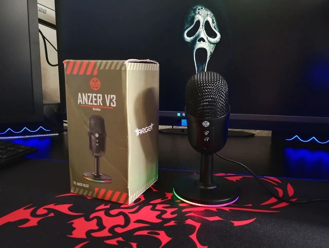 Microfone TGT Anzer v3 novo 