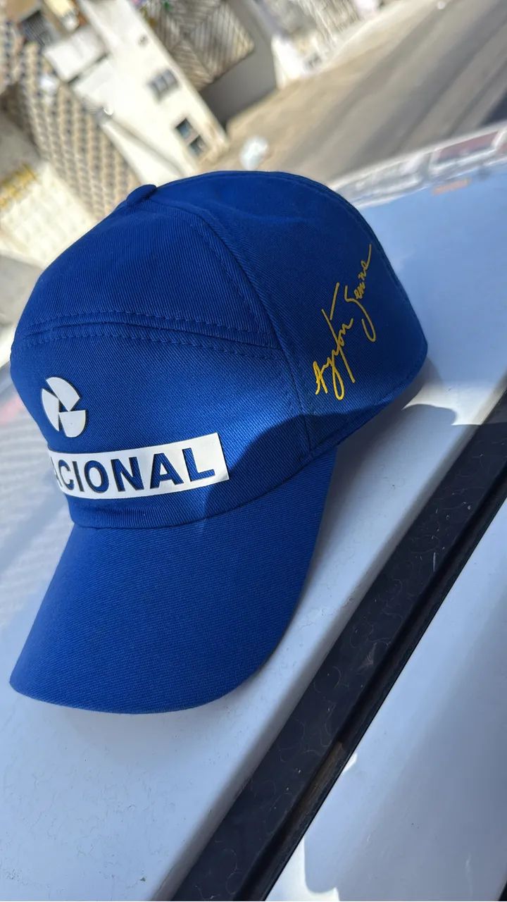Bone Nacional assinatura Ayrton Senna - Foto 2