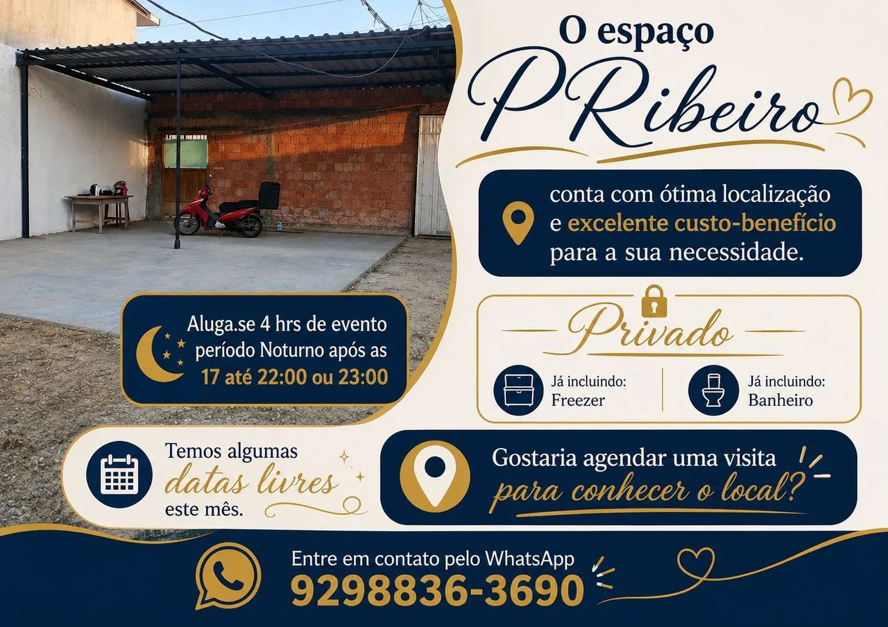 Locação Eventos e festa