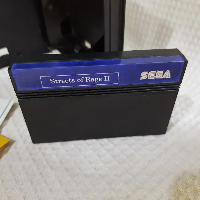 JOGO MASTER SYSTEM STREETS OF RAGE 2 CAIXA ORIGINAL - Foto 2