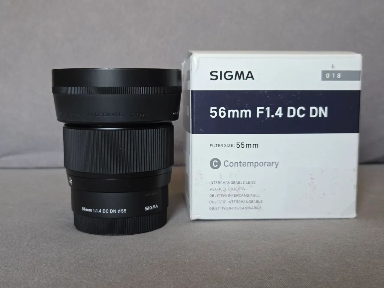 Lente Sigma 56mm F 1.4 DC DN - APS-C for Sony - Acessórios para