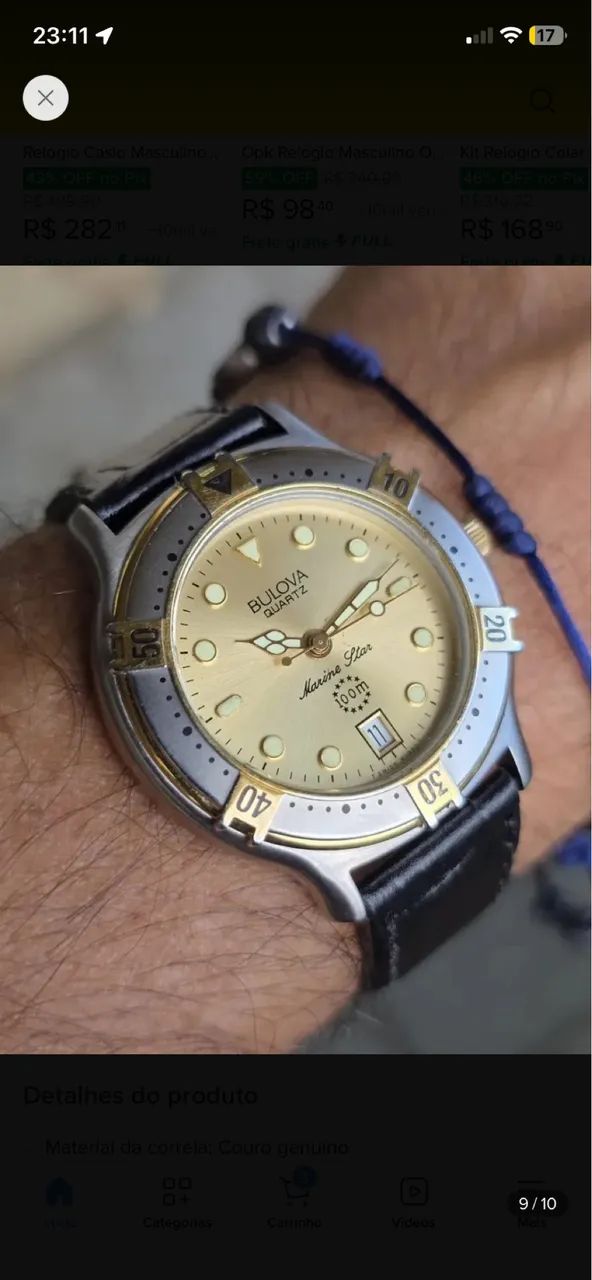 Relógio Bulova Marine star 