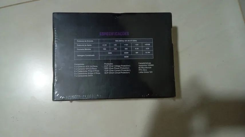 FONTE MANCER THUNDER 500W - LACRADA!! - Foto 2