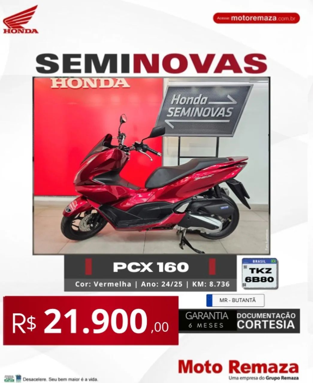 PCX ABS 2025 ( TRANSF GRÁTIS )