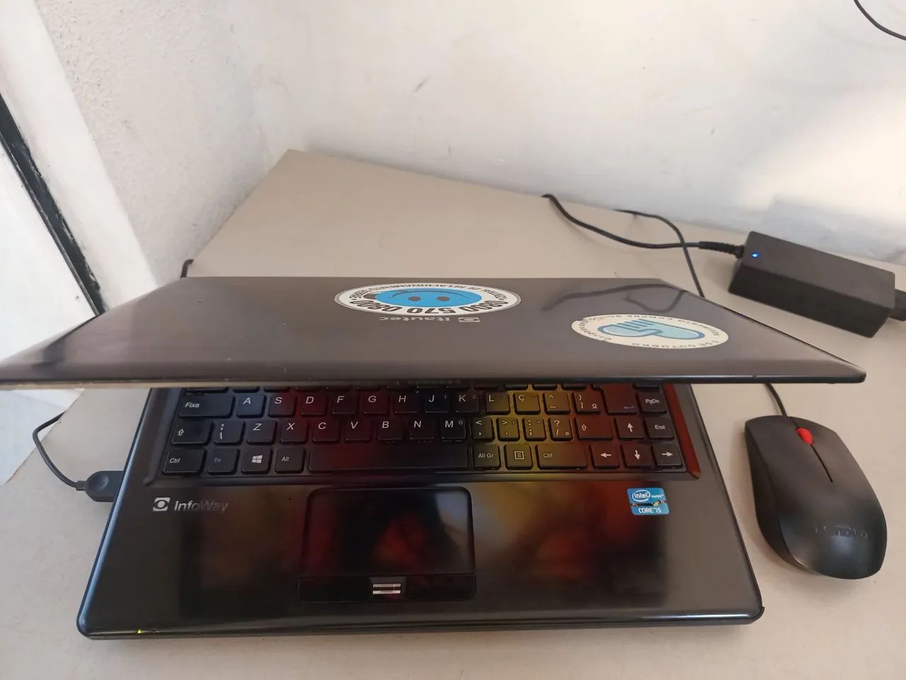 Notebook inforway core i5 8GB RAM HD funcionando  - Foto 3