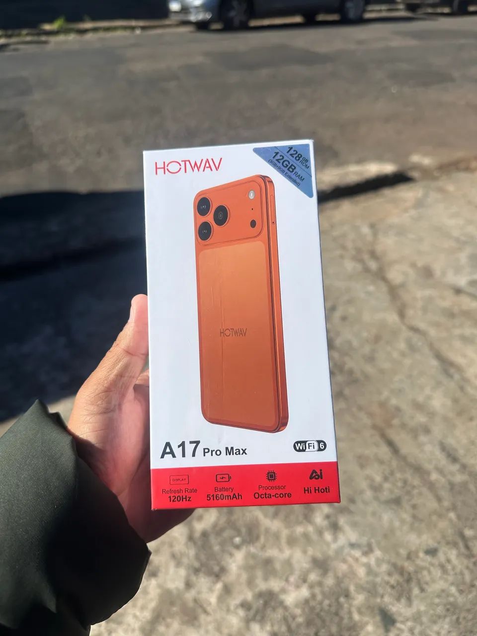 Celular a17 pro Max 128gb 3 ram expansão mais 9 ram