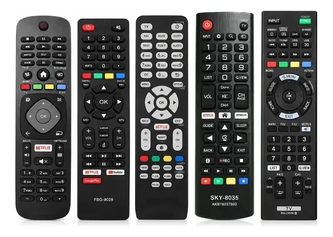 Controles de TVs