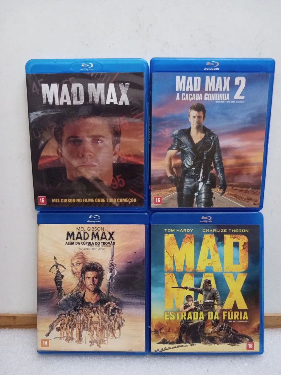 Coleção Mad Max Quadrilogia original 