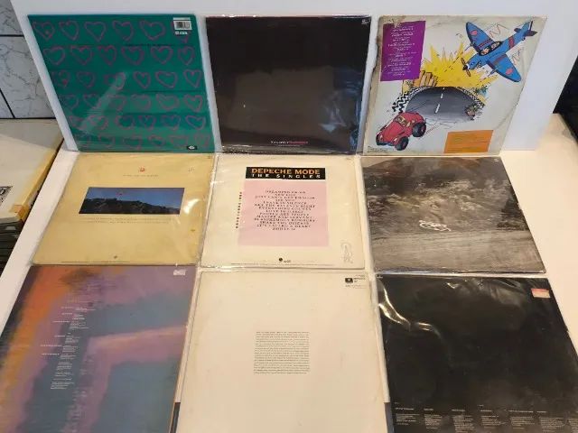 6 Discos de Vinil (LPs) - Clássicos do Synthpop, New Wave e Rock Alternativo - Foto 2