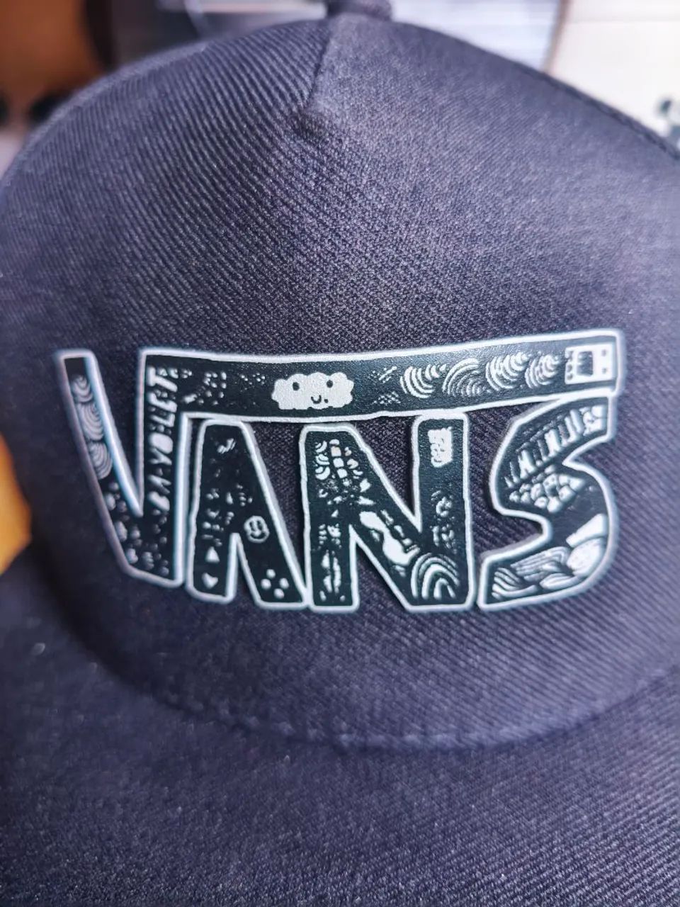 Boné Vans Kids preto 