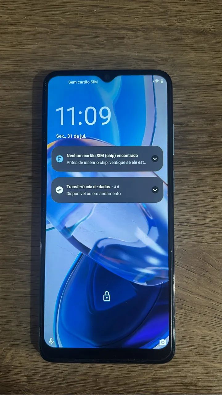 Celular moto E22 