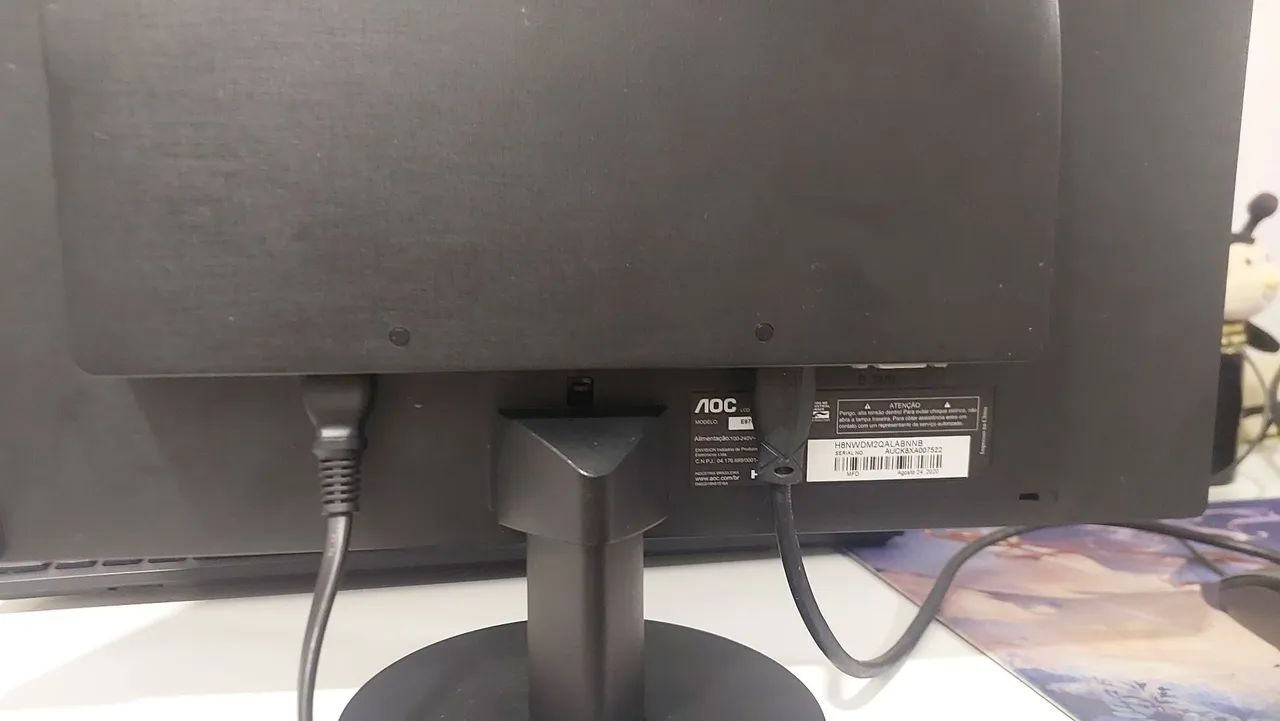 Monitor AOC E970SWHNL 18,5" LED HD HDMI + VGA - Foto 4