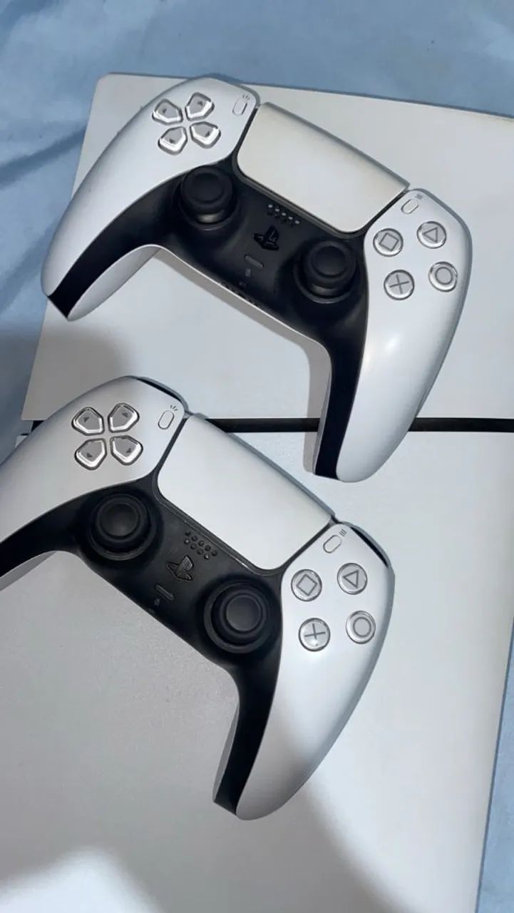 Playstation 5 Slim Com Dois Controles - Foto 2