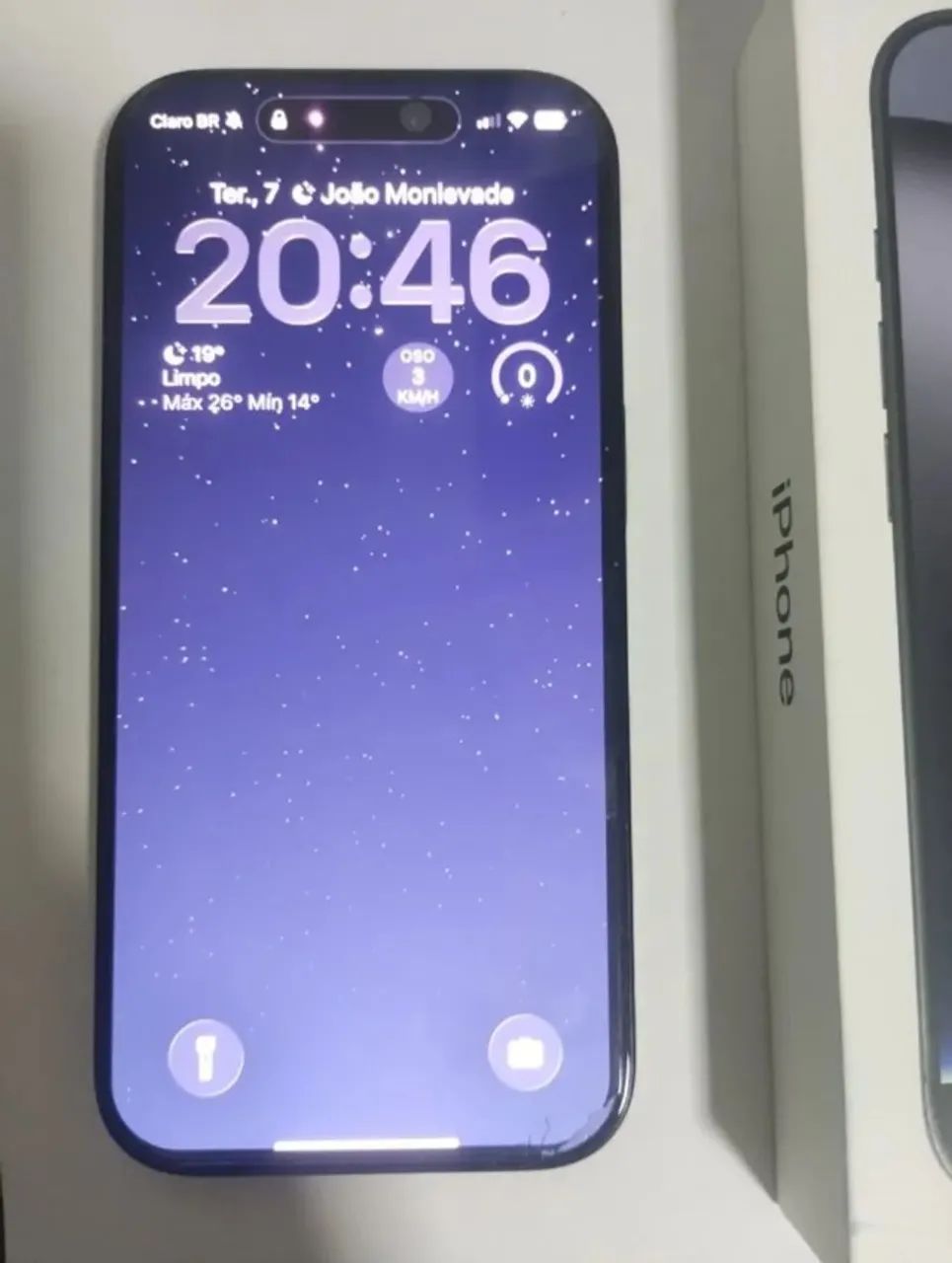 iPhone 16 Pro 256 Gb Preto - Impecável | Sem detalhes |
